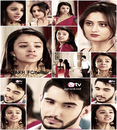 AKH_FC's tweet photo. #Epi74 Preeti insults Radhika and throws her out of room. Radhika tells Krish that she hates him now. https://t.co/gUloJjlQAL