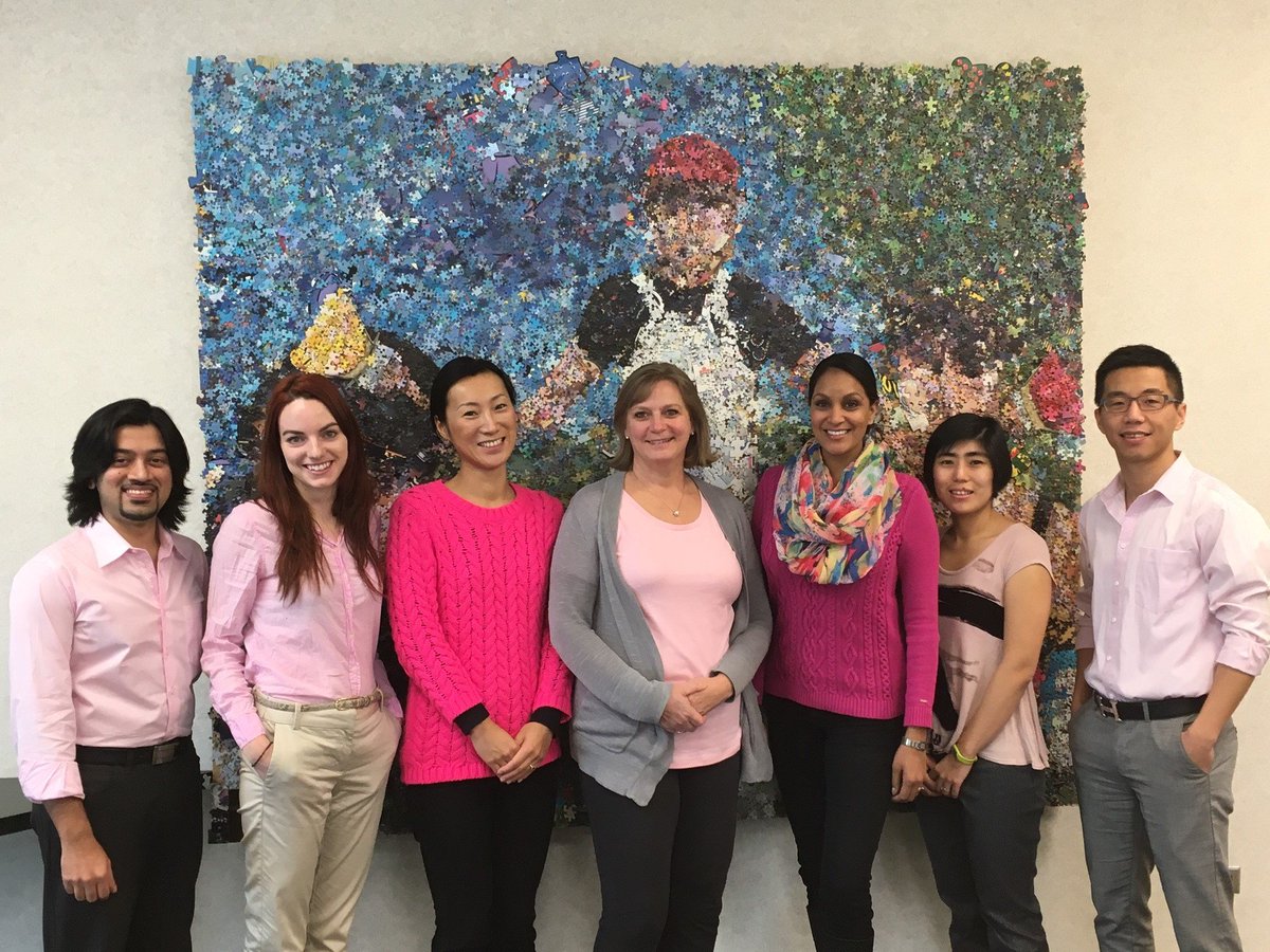 CHILDStudyMB's tweet photo. Pink day, supporting antibullying. https://t.co/dMlSRqyWYg