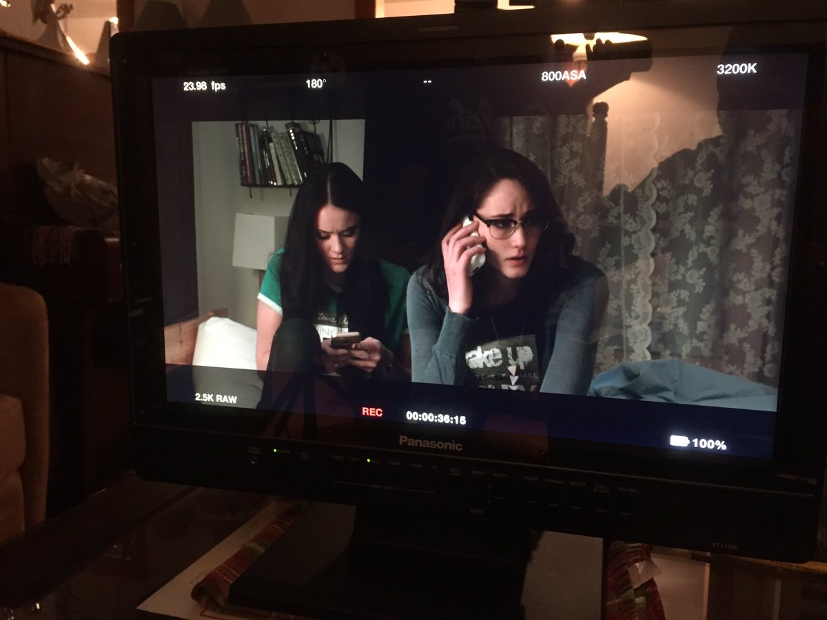 SkinlessJSn's tweet photo. A frame full of talent. #film #storytelling #darkwaterbts #IAmBadAtHashtags @Chandler_Loryn @sharongrumbelle https://t.co/kfSLdcu2ct