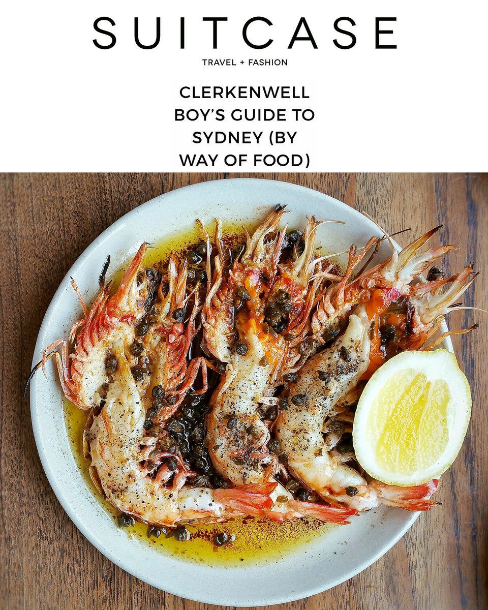 Clerkenwell_Boy's tweet image. Excited to announce my #Sydney #EatingGuide is now out via @SUITCASEmag 🌞🌴🌊🍤🍃🍸🎉💥👌
tinyurl.com/CBxSuitcaseMag…