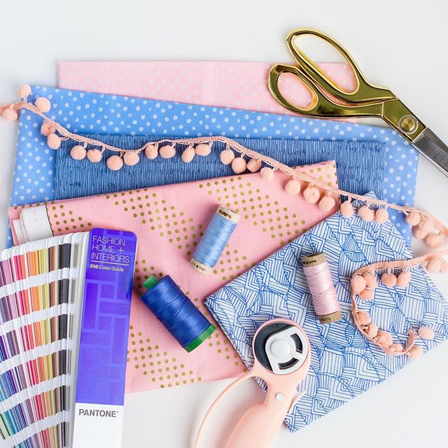 Quilt pattern designer <a href="/bijoulovely/">Holly DeGroot</a> is collecting inspiration pieces for her latest fabric design. #Pantone