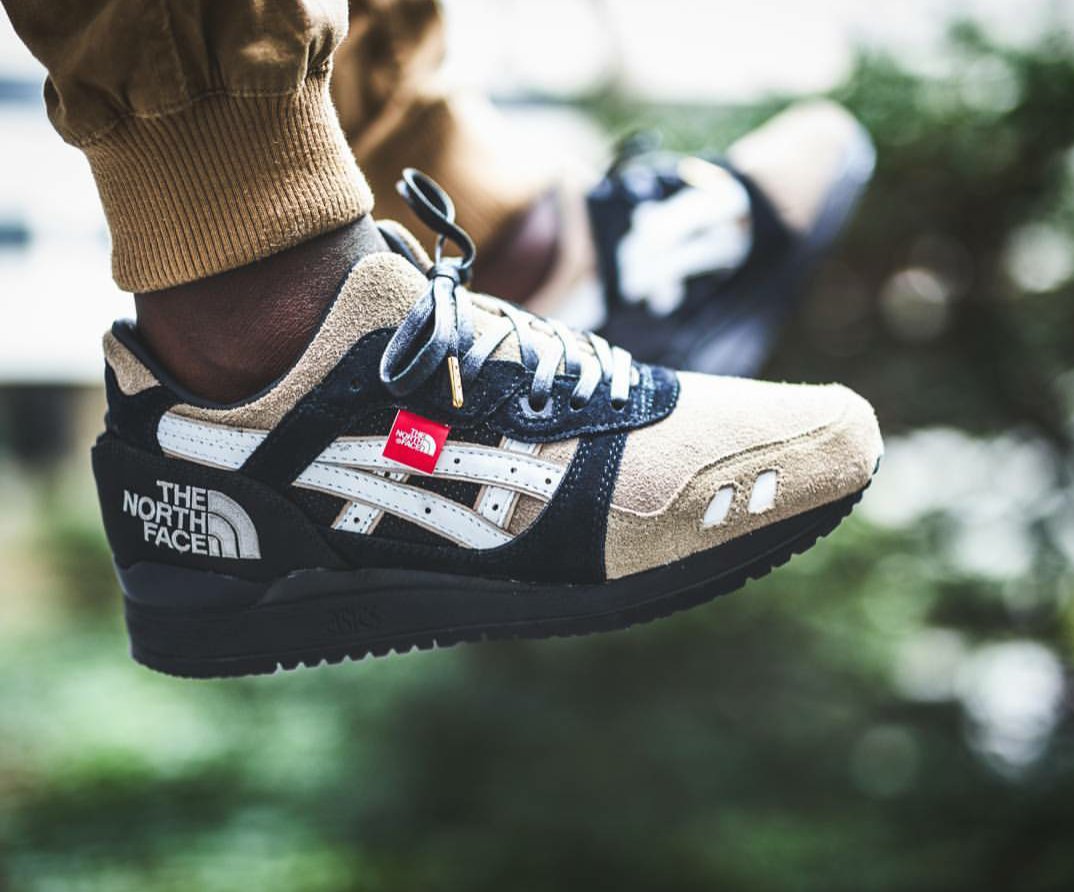 asics gel lyte 3 the north face