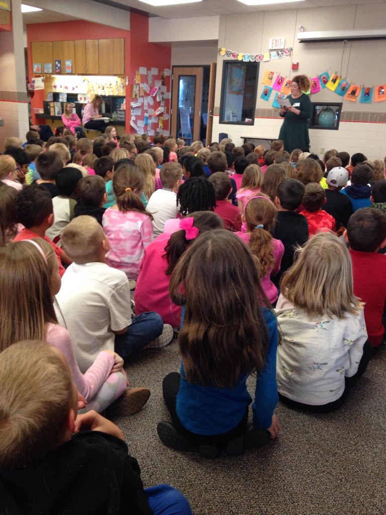 s_janda's tweet photo. World Read Aloud Day! #parksidelisd https://t.co/fA2QTLpA8K