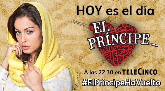 VSPserie's tweet photo. ¡Ahora sí! RT si esta noche no te vas a perder #ElPríncipeHaVuelto https://t.co/G8wciBymdW