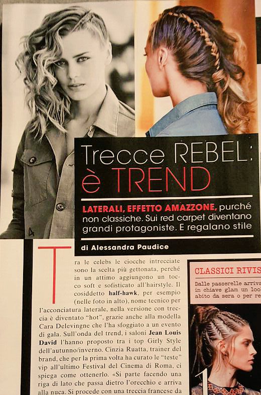 JLDavid_ITA's tweet photo. Ci avete riconosciuti? #JLDgirlystyle questo mese su @glamouritalia! #halfhawk #capelli #hairstyle #jeanlouisdavid https://t.co/RPrPgIka7C