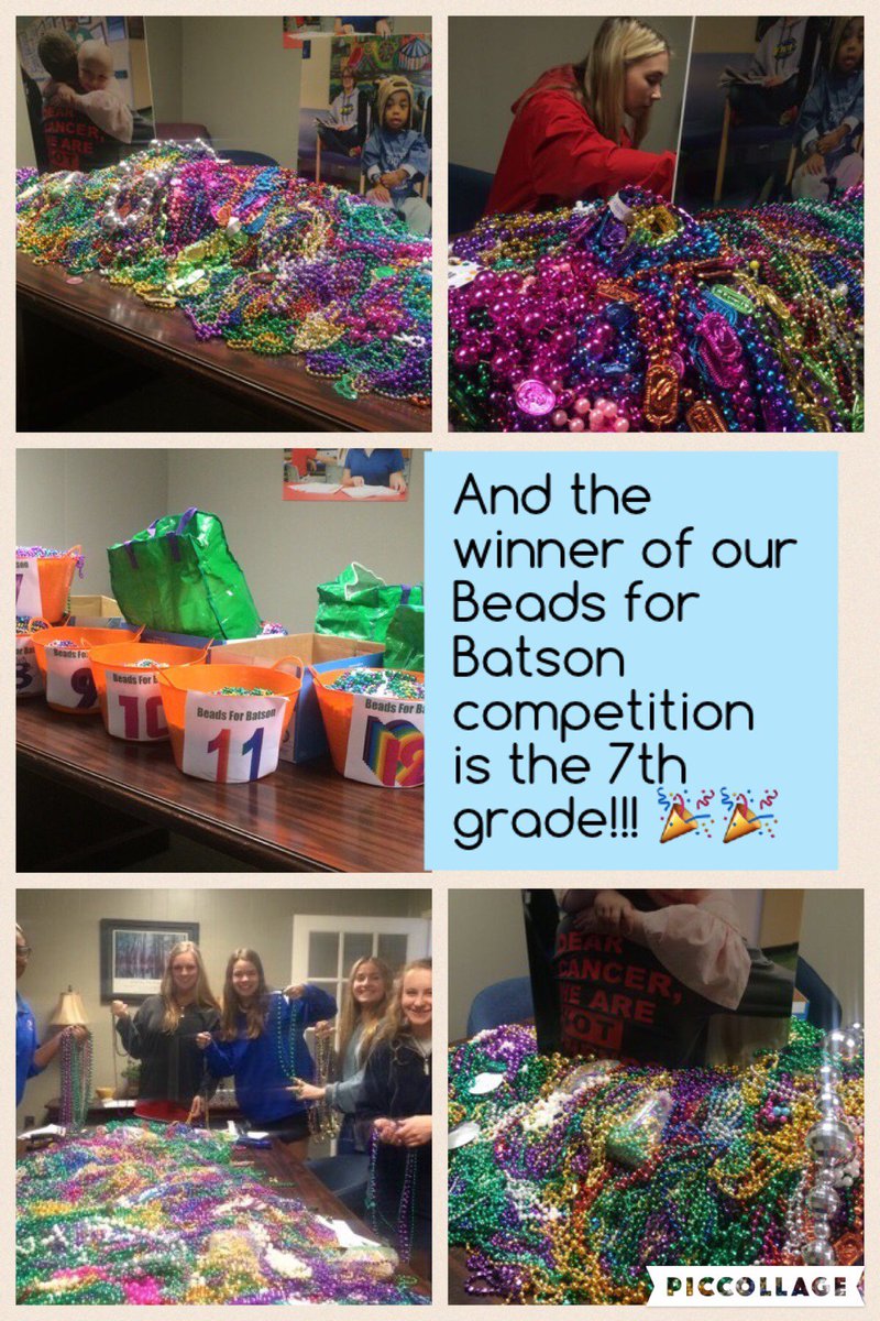 PrepWorkJP's tweet image. Thank you Prep students for collecting 275.4 lbs of beads for our Batson friends to toss at the upcoming parades! 🎉