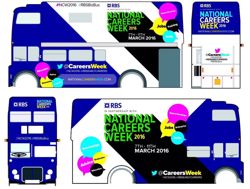 CareersWeek's tweet photo. https://t.co/CStbJ8BJW8 Spot the Bus during #NCW2016 , Tweet the pic and #win a prize 
Got it ? #careers #skills #jobs