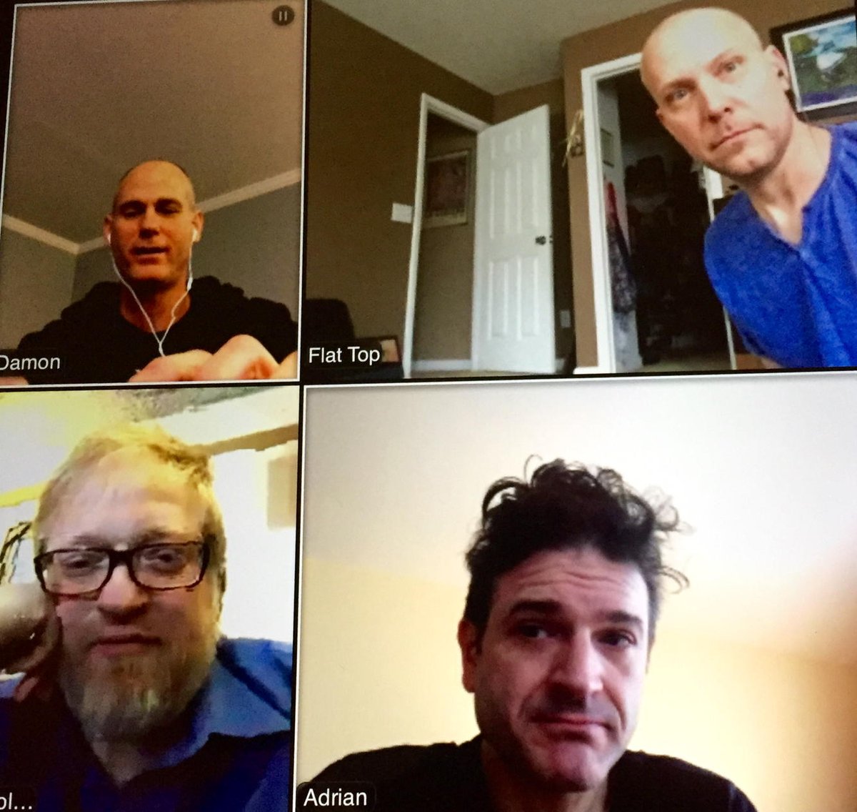 Band meetings look a little differently than they did 13 years ago.