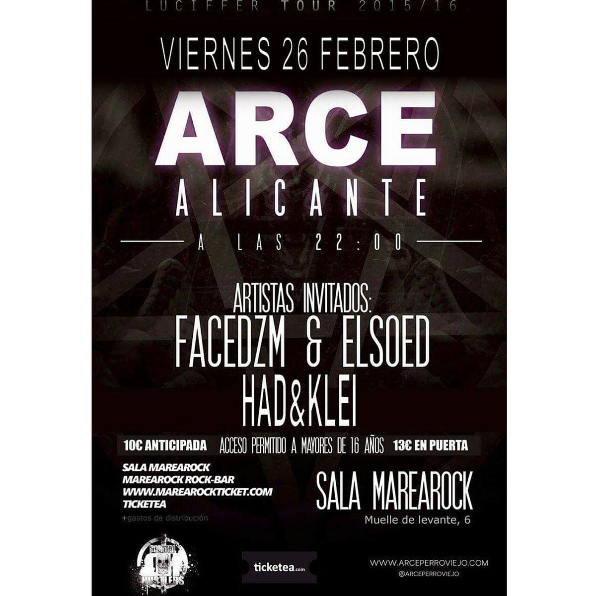 arceperroviejo's tweet photo. ALICANTE. Entre los RT de este tuit sorteamos DOS ENTRADAS para el concierto de este viernes. Ganadores: Mañana. https://t.co/OAQZGrF3LL