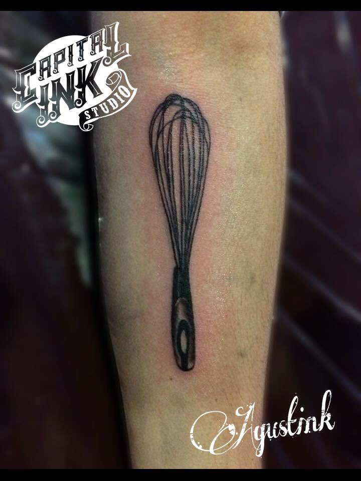 Whisk And Spatula Tattoo