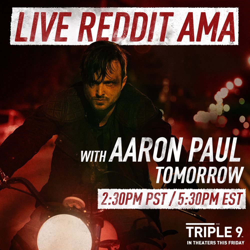 Triple 9 Movie tweet media