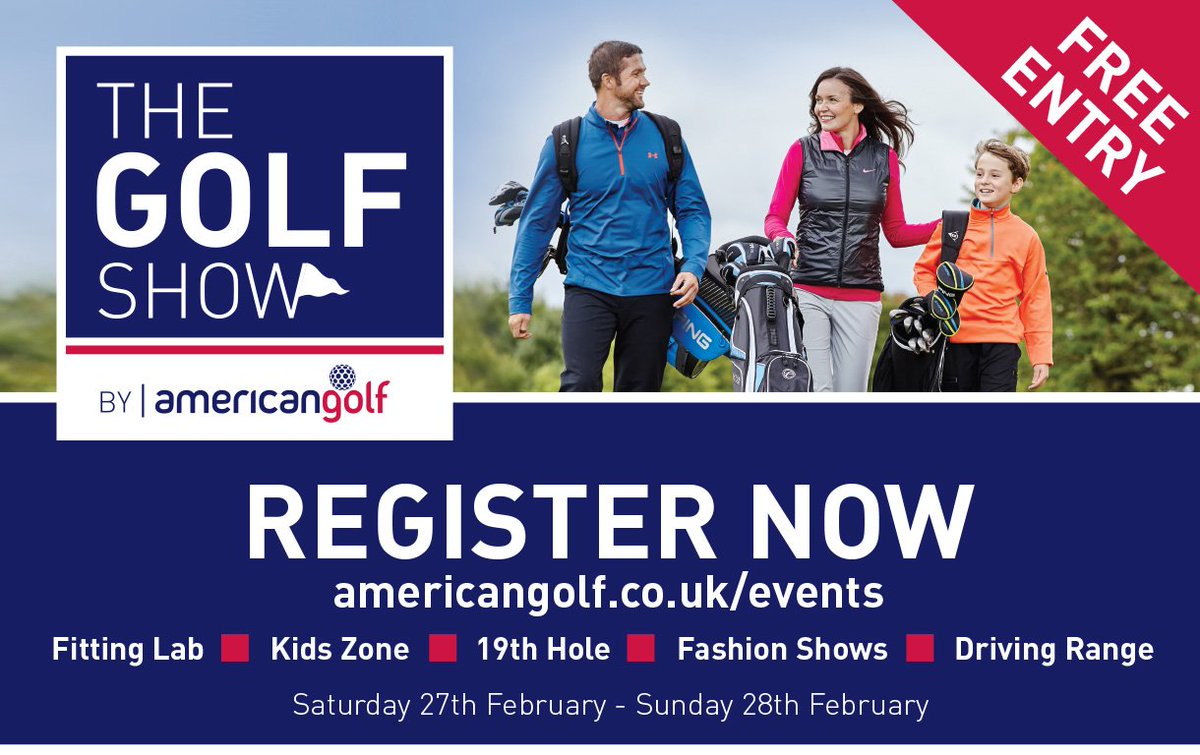 Medi8Golf's tweet photo. #Family #Friends #Fashion #FittingLab #Fitness #Free - something for everyone this weekend #Manchester #TheGolfShow https://t.co/qTQEajW6Ub