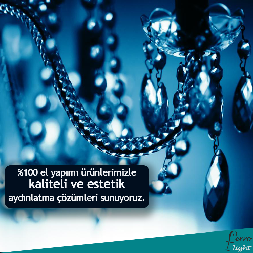 %100 el yapımı ürünlerimizle kaliteli ve estetik aydınlatma çözümleri sunuyoruz.