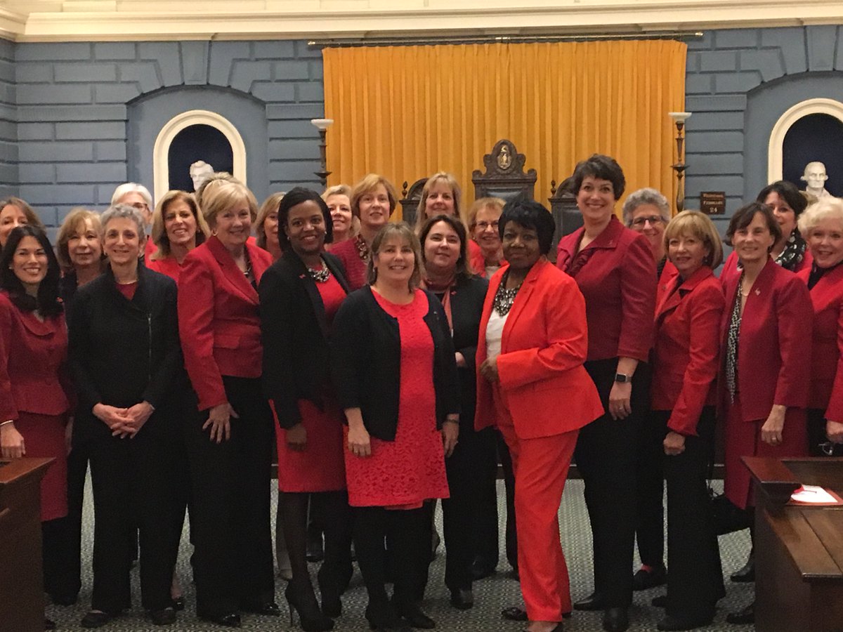 .<a href="/MAWomensCaucus/">MA Women's Caucus</a> decided to <a href="/GoRedForWomen/">GoRedforWomen</a> to raise awareness of heart disease among women. goredforwomen.org