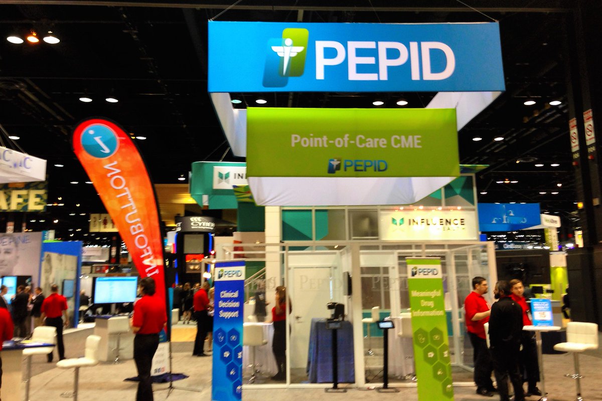 pepid_llc's tweet photo. Throw Back Thursday to last year’s HIMSS Conference! We cannot wait until next week for #HIMSS16! #TBT #PEPID https://t.co/Myhz6G5gvO