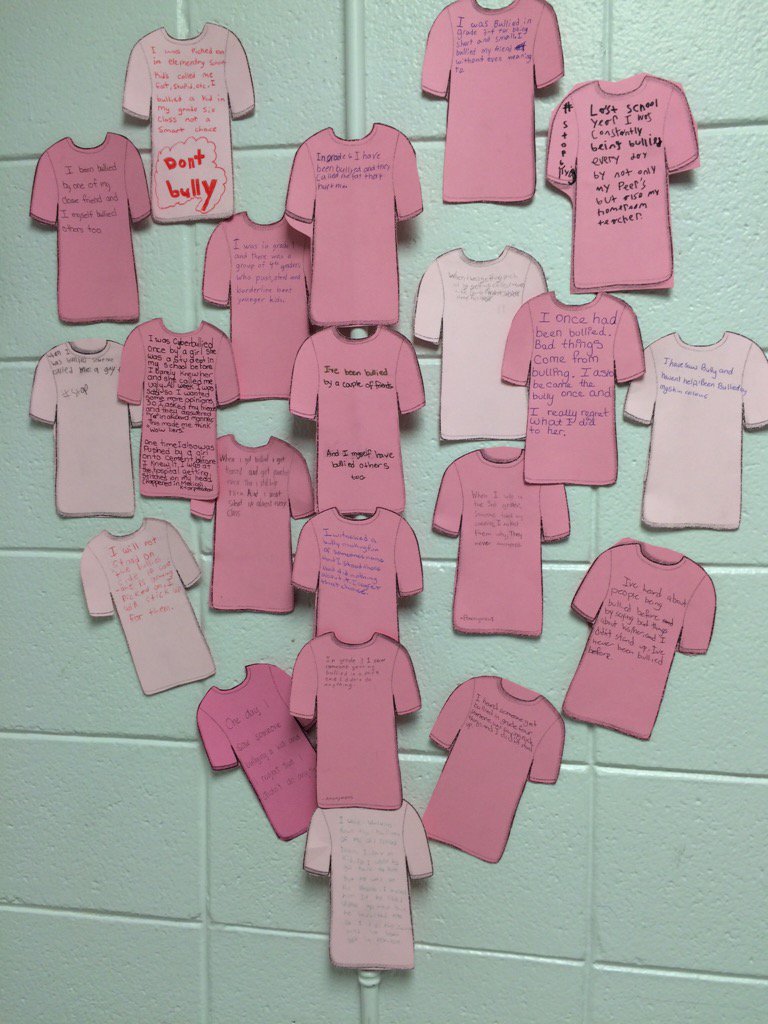 A_kawaca's tweet photo. #Stmarktransform #pinkshirtday #ecsdawesome #abed BE KIND, BE AWESOME St. Mark stands up AGAINST bullying https://t.co/YltTsaAlLg