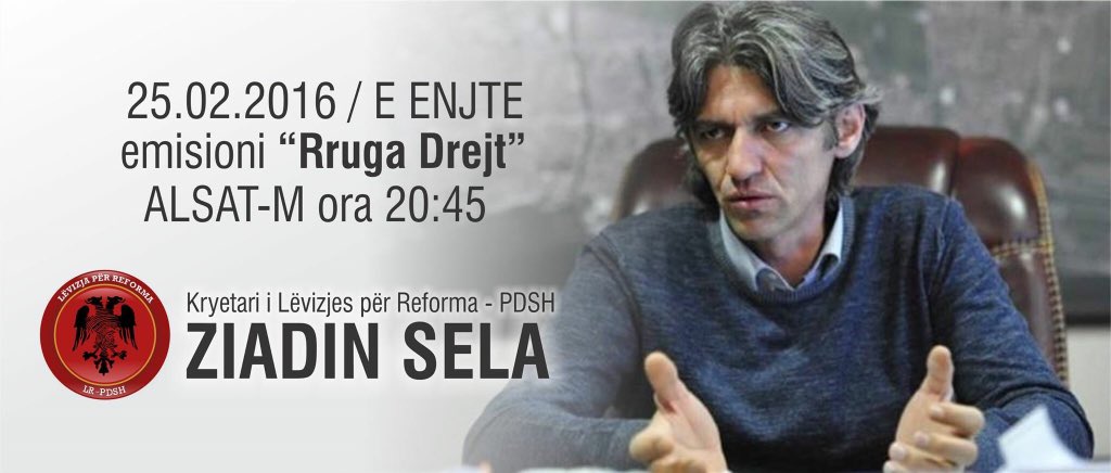 LRpdsh's tweet photo. 25.02.2016 @AlsatM #reformmovement president @SelaZiadin https://t.co/MZkt39NHGa
