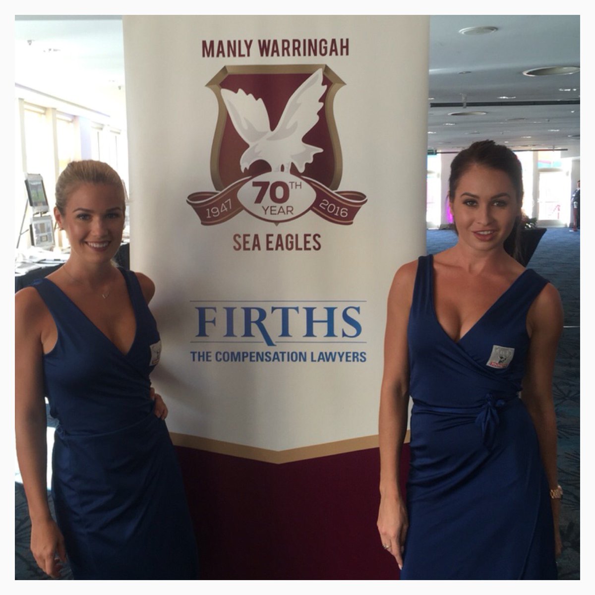 Sassy_Entertain's tweet photo. Footy Season is back | Julia and Emma for #Tooheys at the @manlyseaeagles launch #lunapark last night #SassyModels https://t.co/Om5zQJ4Guh