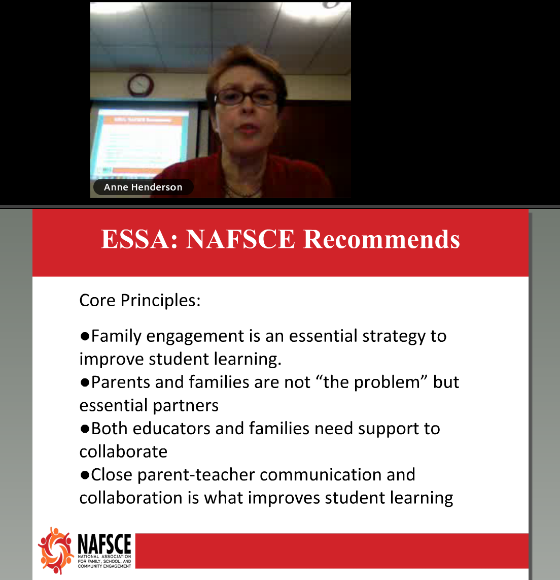 Joe_Mazza's tweet image. @AnneTHenderson shares @NAFSCE’s recommendations to the USDOE #nafsce #dualcapacityframework