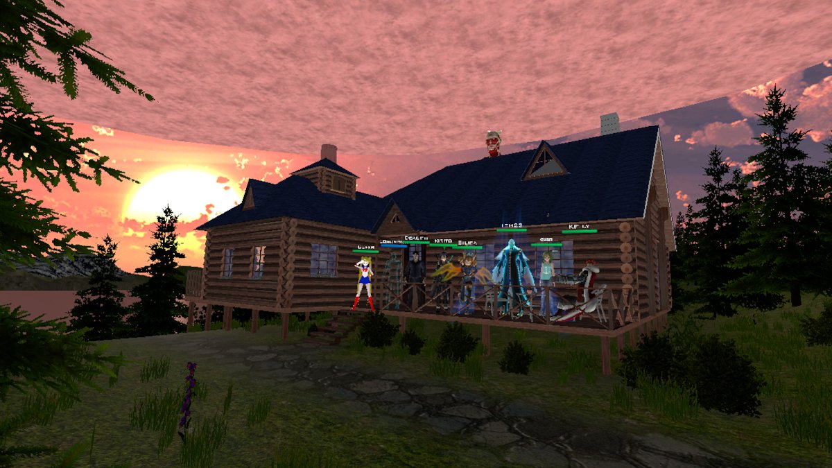 Hanging out in #SwordArtOnline Floor 22 Cabin in #VR vrchat.net/launch.php?id=… <a href="/PalmerLuckey/">Palmer Luckey</a>