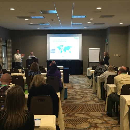 Interesting day ! Ron Rijkenberg and Denise Booms-Pepin having a presentation at #AOTMPConference