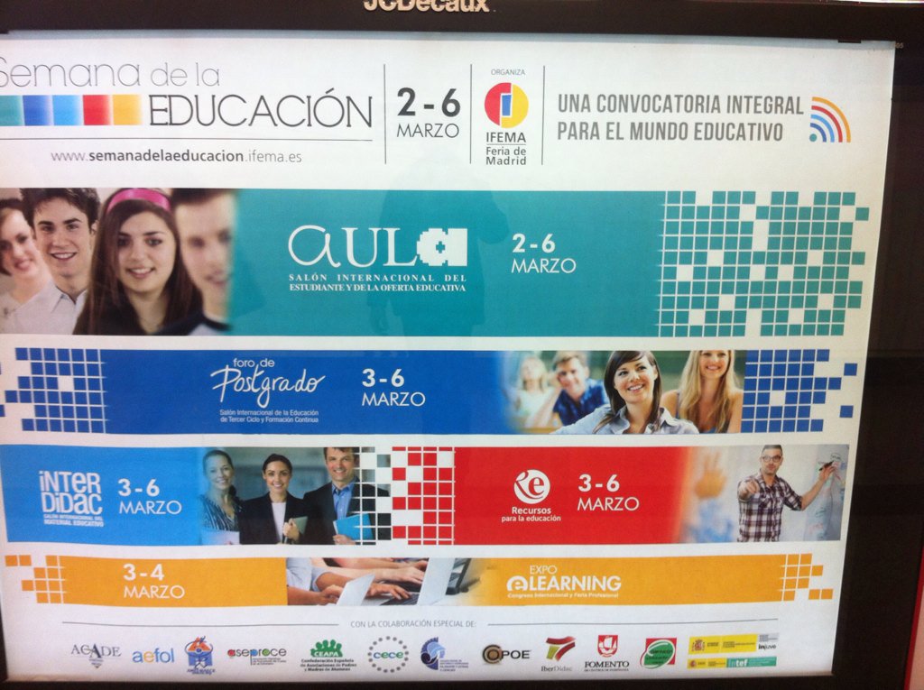 EdtechSpain_Org's tweet photo. #seklabers la próxima semana tenemos que peinar #Aula2016 cc @universidadcjc @jlmalaga4 @xalocgregal https://t.co/pErfUJfRSS