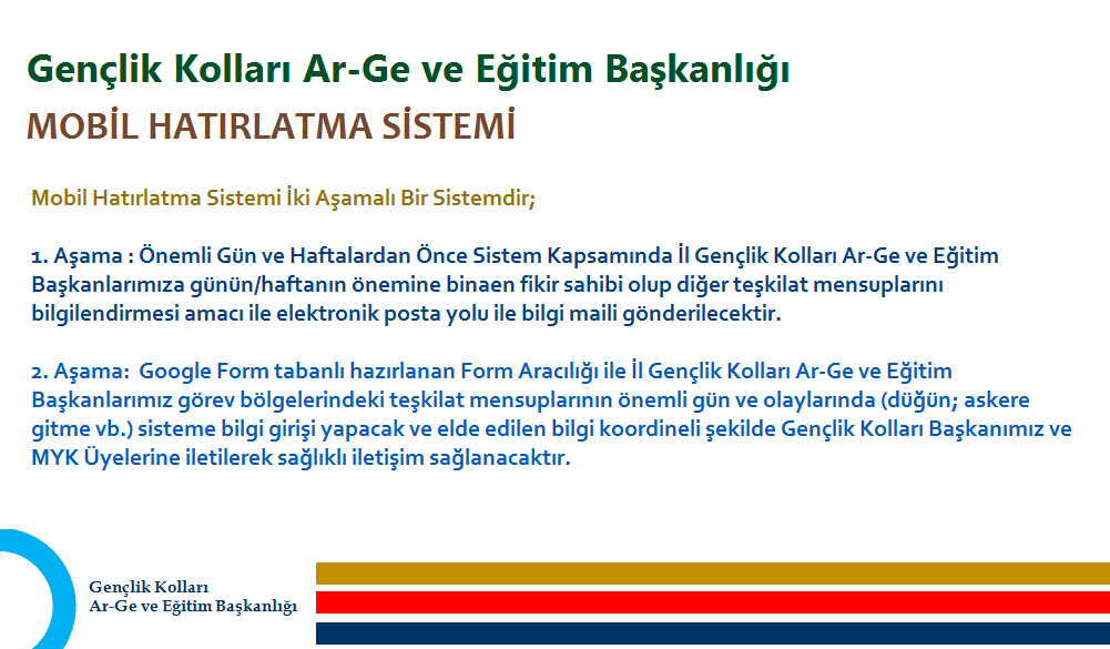 Mobil Hatırlatma Sistemimiz Bugün İtibari İle Devreye Alınmıştır. <a href="/mecertas/">Melih Ecertaş</a>