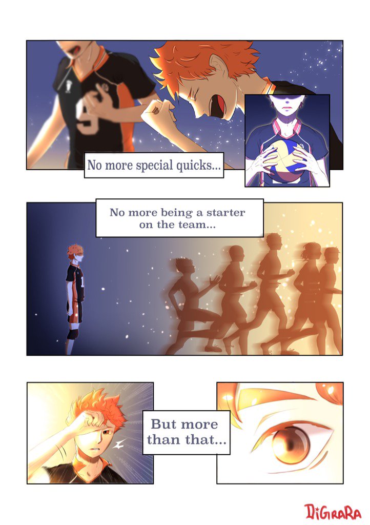 (1/3) Kagehina Dreams comic is finally done!! I'm so happy ahh #haikyuu 