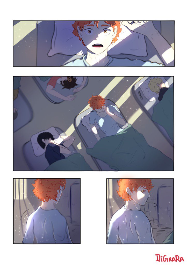 (2/3) of Kagehina Dreams comic~ #haikyuu 