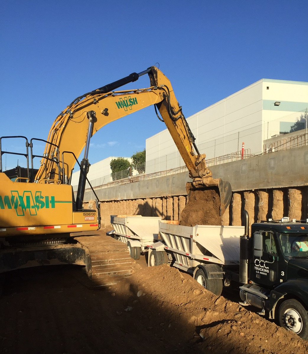 The Walsh Group Over 300 Truckloads Of Dirt Donated From San Gabriel Trench Project Will Set Foundation Of New Kareyouthleague Park T Co Hgpihywgnw