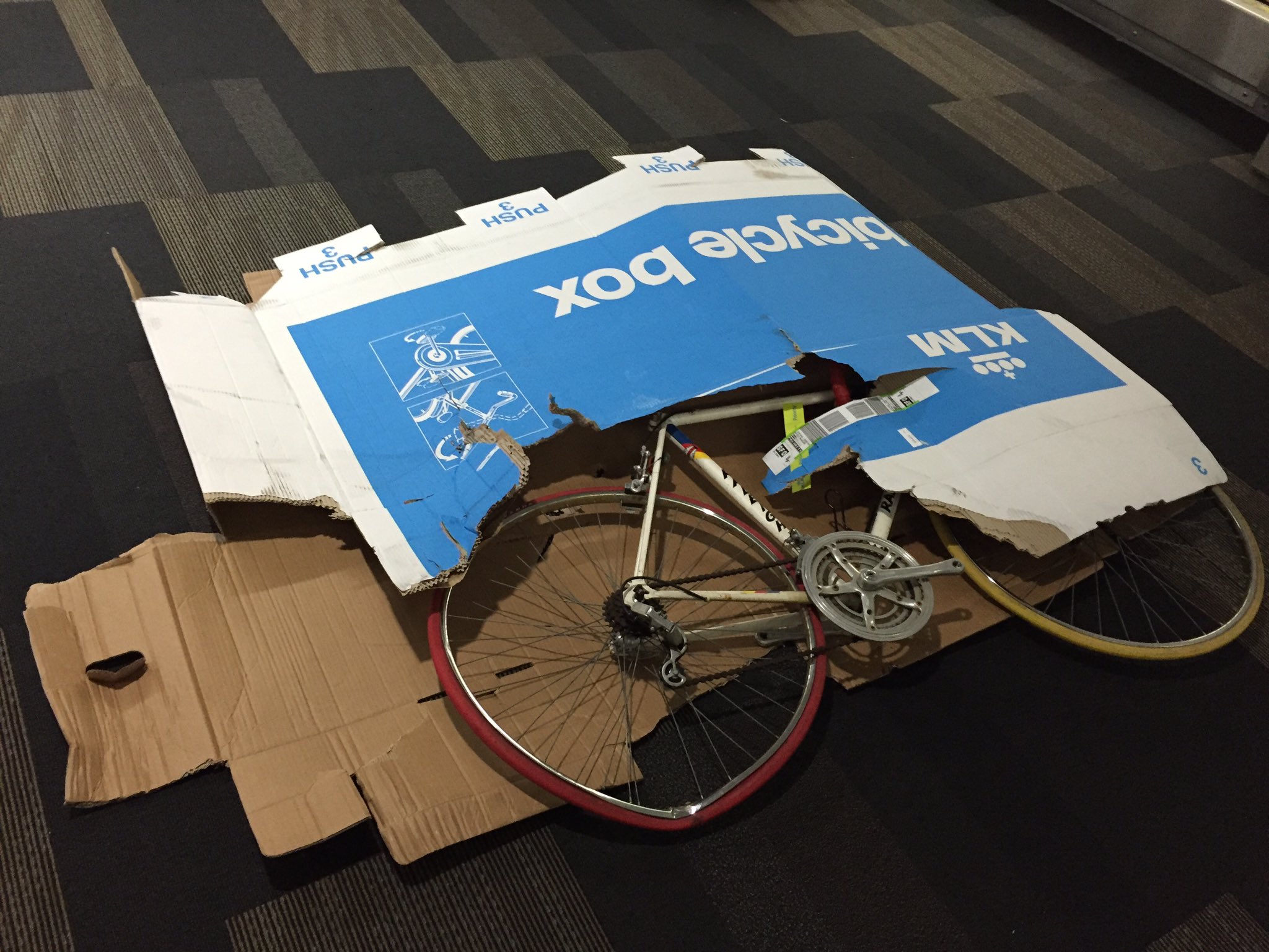 Klm bike box hotsell