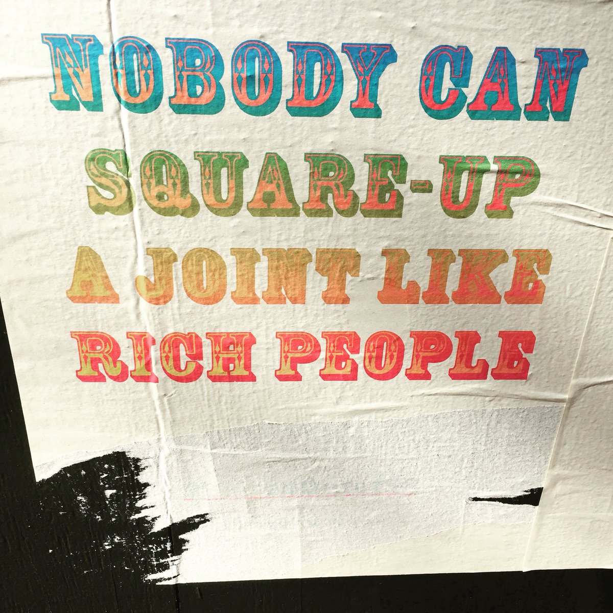 tigerbeat's tweet photo. Posters by @pricedoutofsf #RIPunderground #PricedOutOfSF #google #techboom #gentrification #sanfrancisco #streetart https://t.co/7SaEcDK9eS
