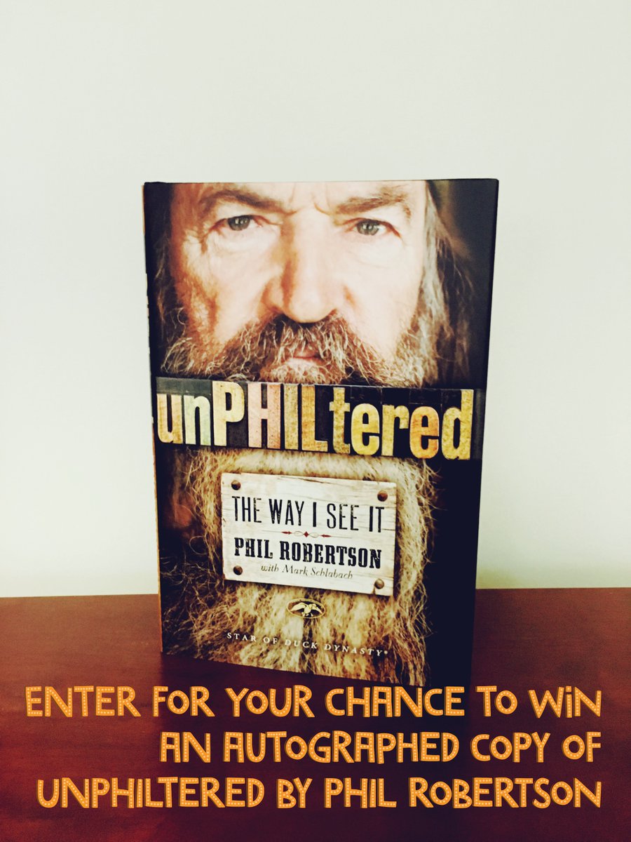 NRAblog's tweet photo. #GAOS2016 may be over, but the fun isn't! Win an autograph copy of Phil Robertson's book https://t.co/VtT64wTRVU https://t.co/U7xBGV4yub