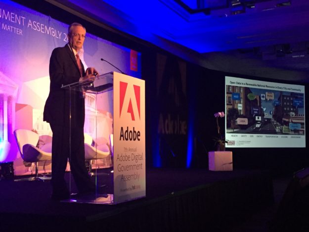 fedscoop's tweet photo. Experts: Put data in designers' hands for better government https://t.co/D02ATrzRKo #adobegovassembly @WyattKash https://t.co/Zq733ZR2vu