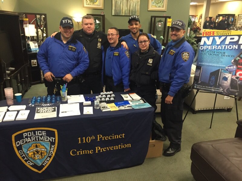 NYPD110Pct's tweet photo. Come out to @raymourflanigan in Elmhurst for our Community Appreciation Evening #opID #opsafechild #PS182 https://t.co/LA99ubV1TS