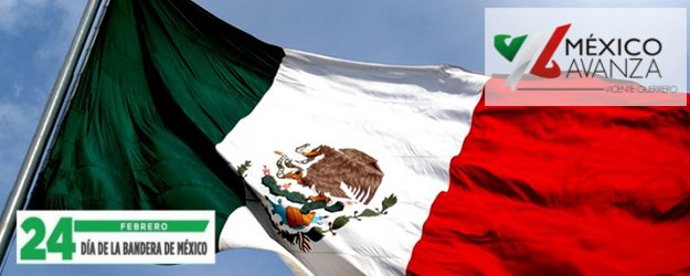 MexicoAvanzaVG's tweet photo. ¡Celebremos nuestra identidad y el orgullo de ser Mexicanos!  #DíaDeLaBandera https://t.co/JRnpRAh1ko