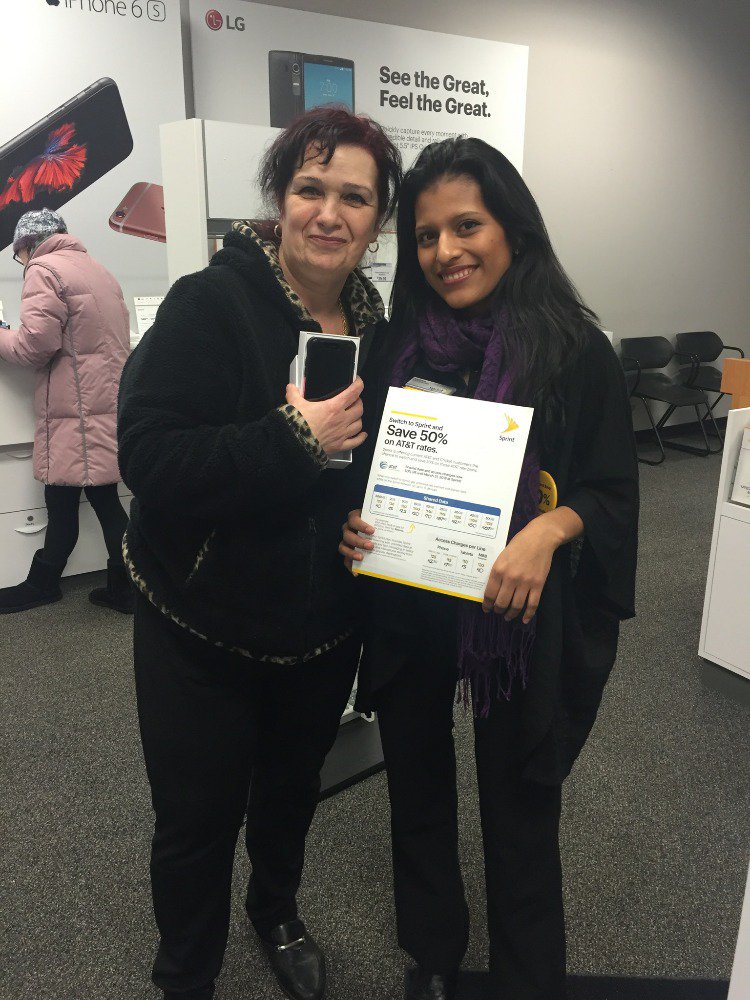 A very happy customer switching over from AT&amp;T 3 New Lines!! #S7preorder