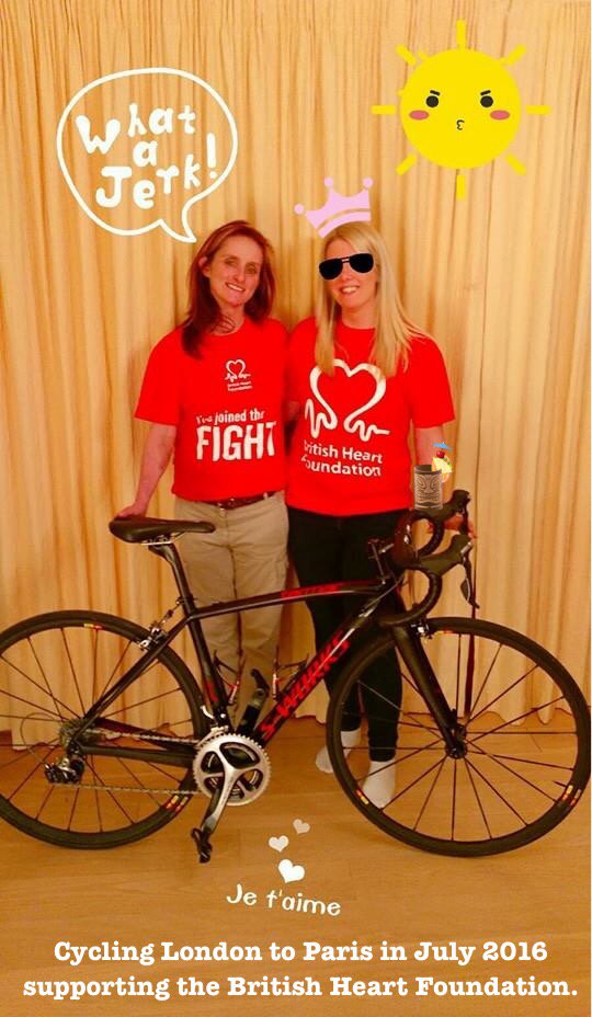 #cycling London2Paris for #BritishHeartFoundation support me at justgiving.com/KayleighCyclin…