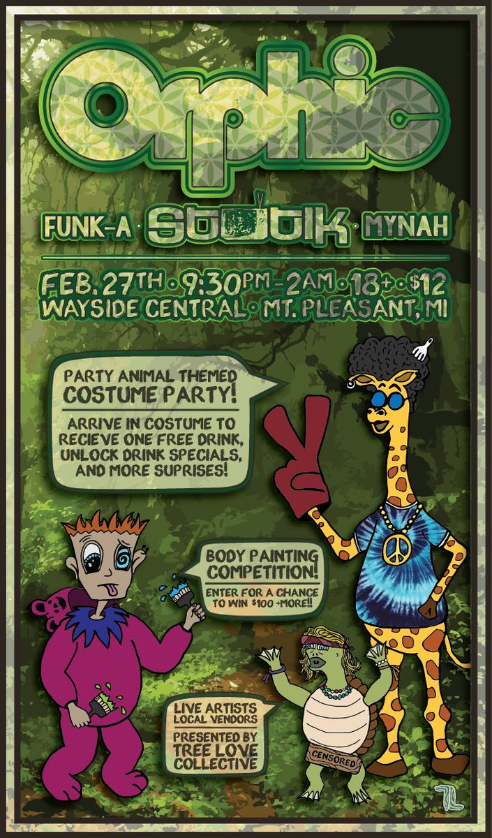 THIS SATURDAY AT <a href="/WaysideCentral/">Wayside Central</a>!! Featuring 4 DJ's, Costume Party, BODY PAINTING COMPETITION, Live Painters &amp; MORE!