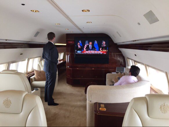 Eric Trump On Twitter Behind The Scene Picture Of Donaldjtrumpjr And I Watching Last Nights Victory Speech Recap Trumpair Trumptrain Https T Co Ovhnnwcawm