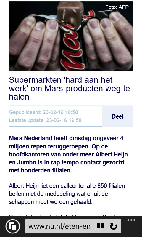TheDutchBox's tweet photo. Amazing please return 4 million #Mars bars. The Mars contains #plastics. https://t.co/bFWATIKh0t