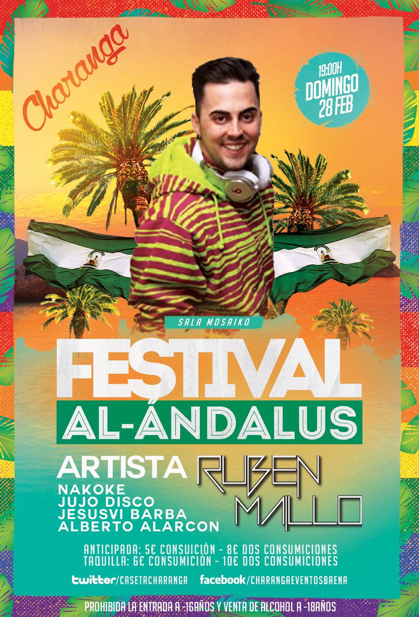 RT RT RT!! FESTIVAL, FESTIVAL,FESTIVAL!!! <a href="/RubenMaillo/">Rubén</a> <a href="/emusicalia/">Musicalia Eventos</a> <a href="/JesusviBarba/">Jesusvi Barba </a> en <a href="/casetacharanga/">Charanga Eventos</a> #GO #GO #GO 👏🏻🎤🎉
