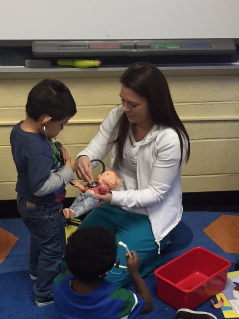 Thank you to RN Stephanie for teaching us how she takes care of the babies at the hospital <a href="/StratfordLndgES/">Stratford Landing ES</a>