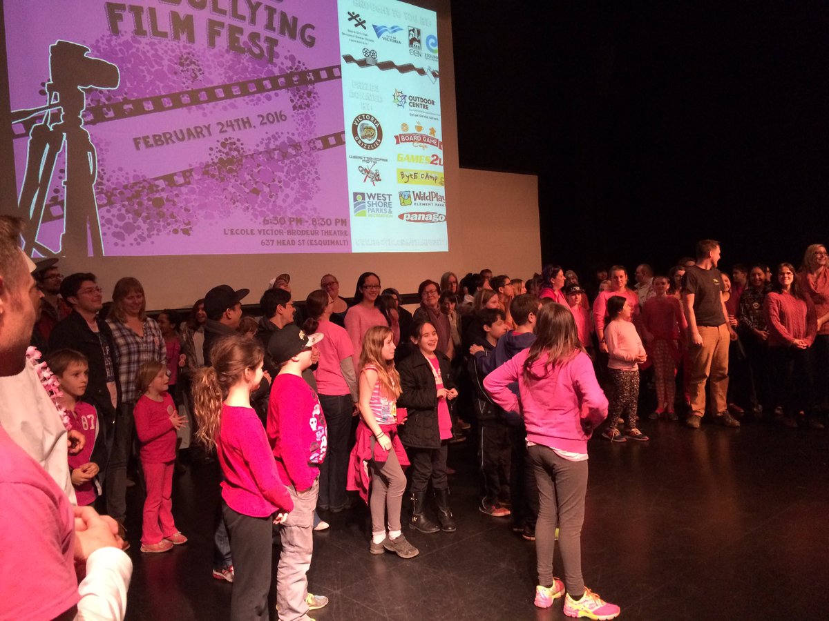 ycivictoria's tweet photo. #antibullyingfilmfest underway!  Lots of action with @BeatBoard pumping up the energy. https://t.co/sTLLOA0IjF