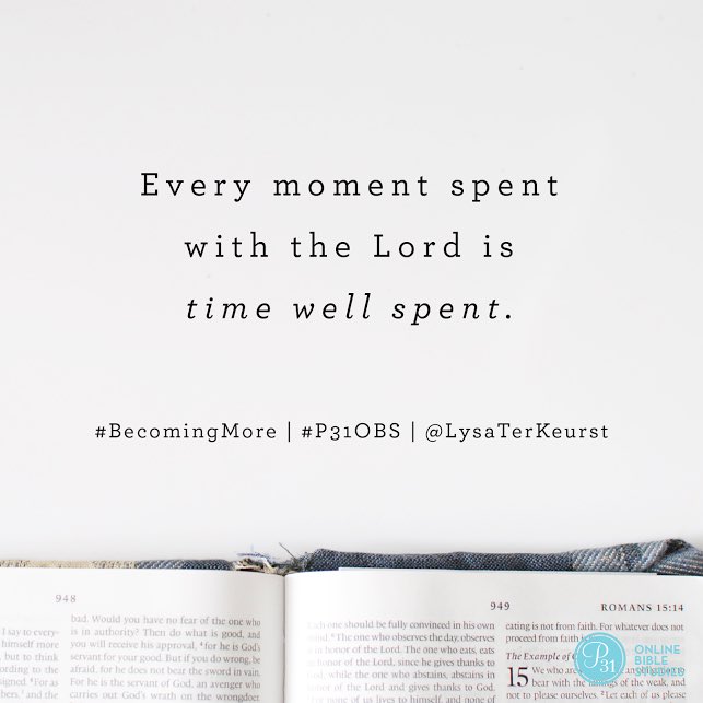 circle31org's tweet photo. If we ask for God's revelation, He will not leave us empty-handed or empty-hearted. @LysaTerKeurst #BecomingMore https://t.co/NCYhBKIiMh