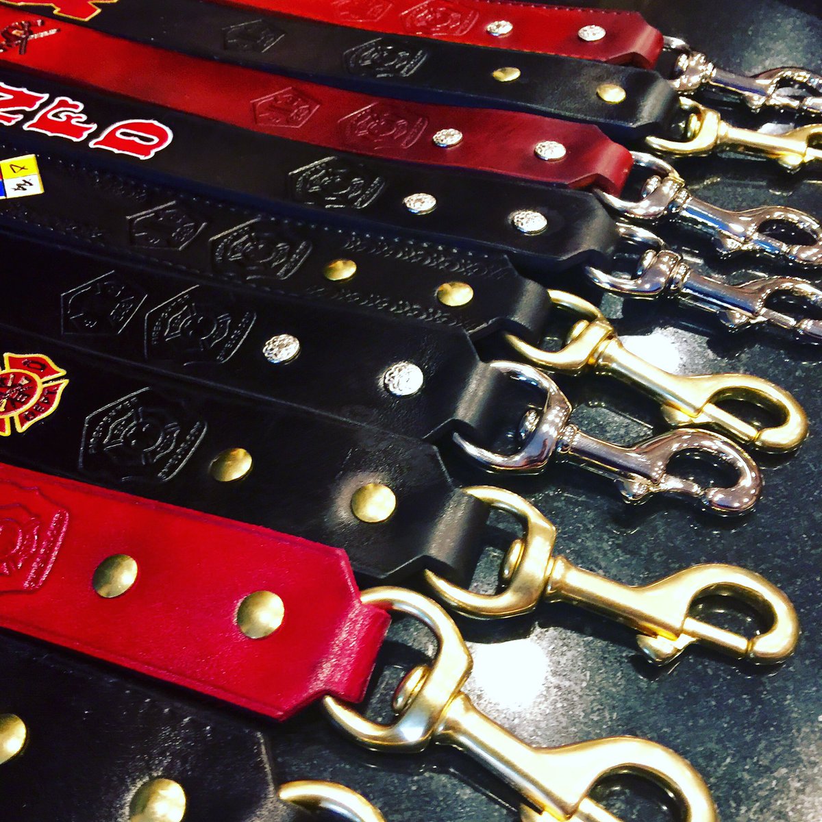 FFShields's tweet image. Brass on a few straps.