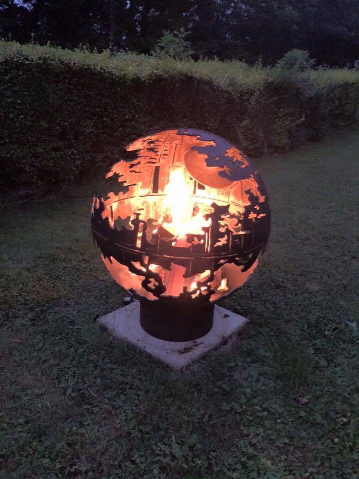 Killer Star Wars On Twitter Starwars Death Star By The Firepit