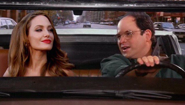 Zellyanks's tweet photo. "You know, this car used to belong to your dad." #seinfeld2000 https://t.co/NFDSXRG4pQ