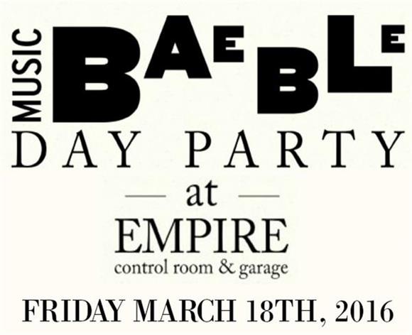 bigpicturenyc's tweet photo. Going to SXSW? Be sure to party w @Baeblemusic on 3/18 @ Empire Control Room+Garage! Stay tuned for bands this week! https://t.co/SGbU1KpUOe