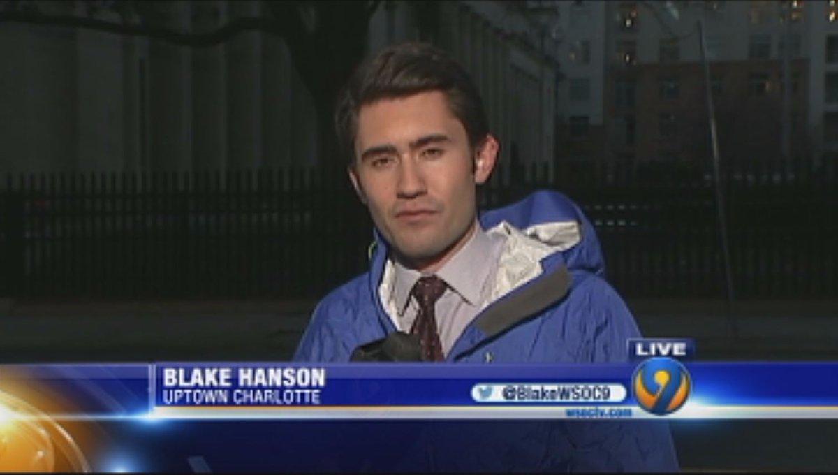 BHansonsHair's tweet photo. No amount of wind will mess up this majestic coif... Nice try Mother Nature! #BlakeHairDontCare @BlakeWSOC9 https://t.co/uOfpLSiRUy